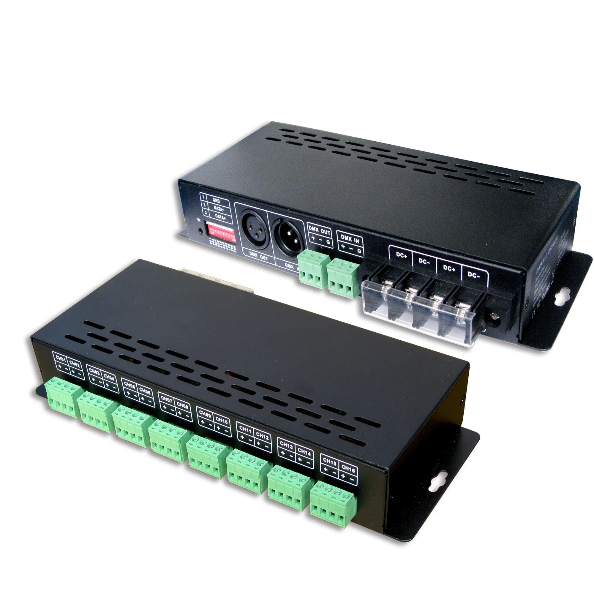 880-350  16 Channel CC DMX Decoder 12/24/36/48V DC